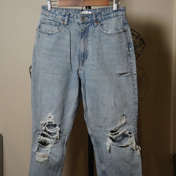 Used Zara Denim Jeans - Picture 1 of 2